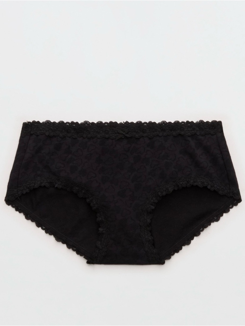 NWT Aerie Superchill Cotton Heart Jacquard Boybrief Panty